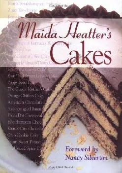 [EPUB] -  Maida Heatter\'s Cakes