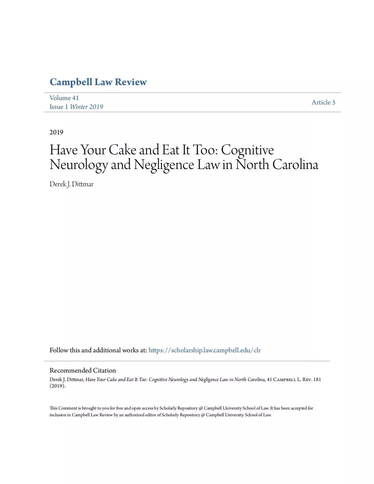 PDF-Campbell Law Review