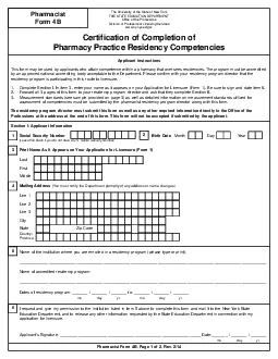 PDF-Pharmacist Form 4B