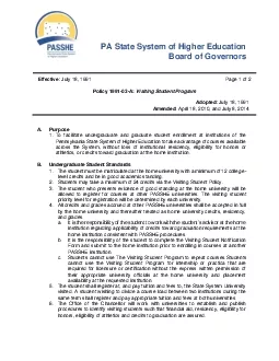 PA State System of Higher Education