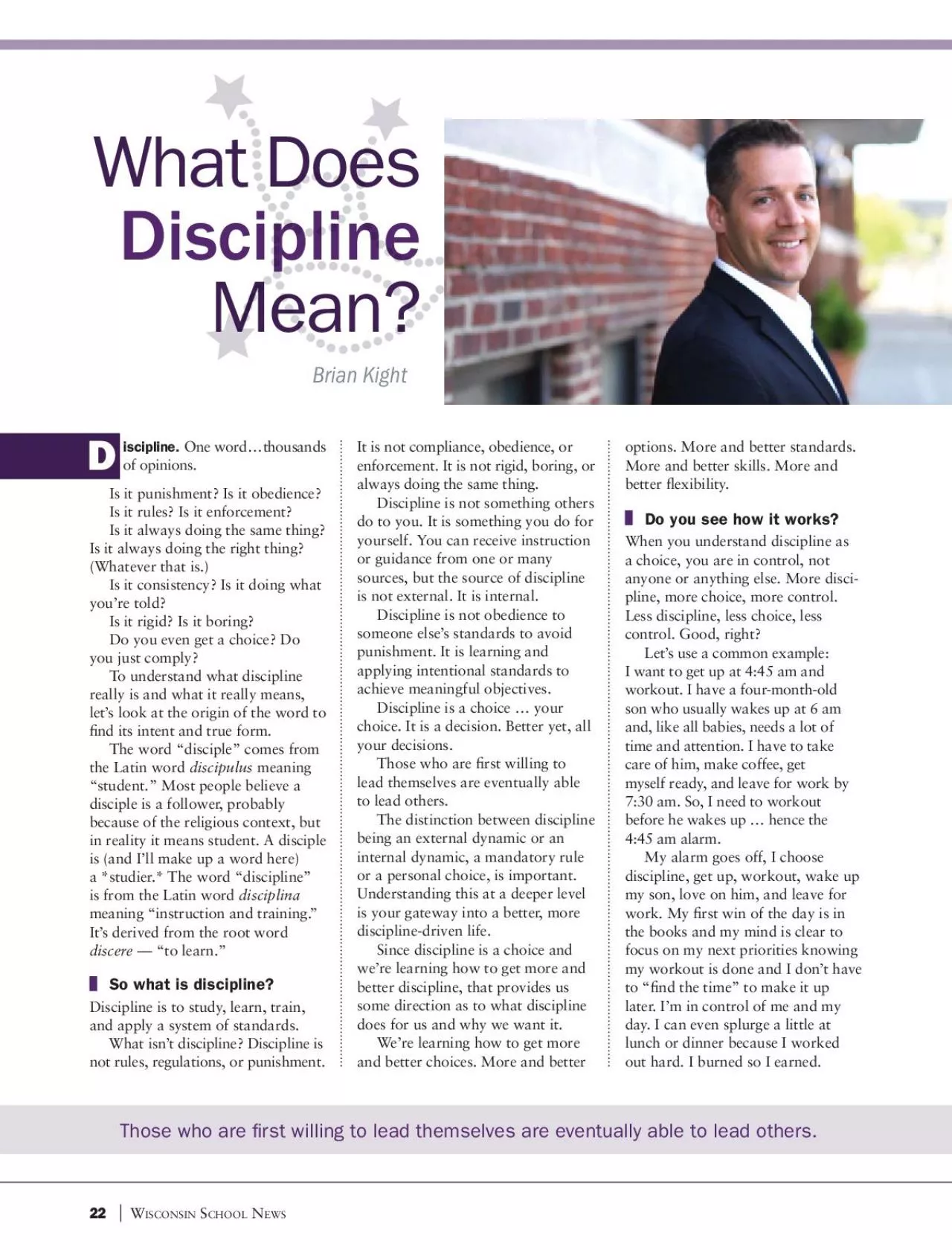 PDF-iscipline One word133thousands To understand what discipline let146s l