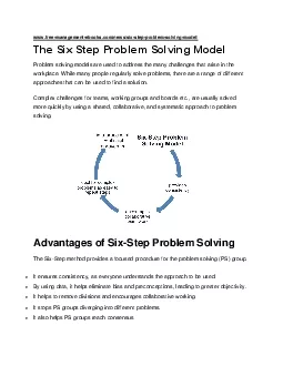Example of a generic assignment for Problem Solving