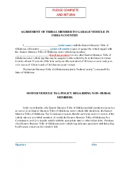 PDF-AGREEMENT OF TRIBAL MEMBER TO GARAGE VEHICLE IN