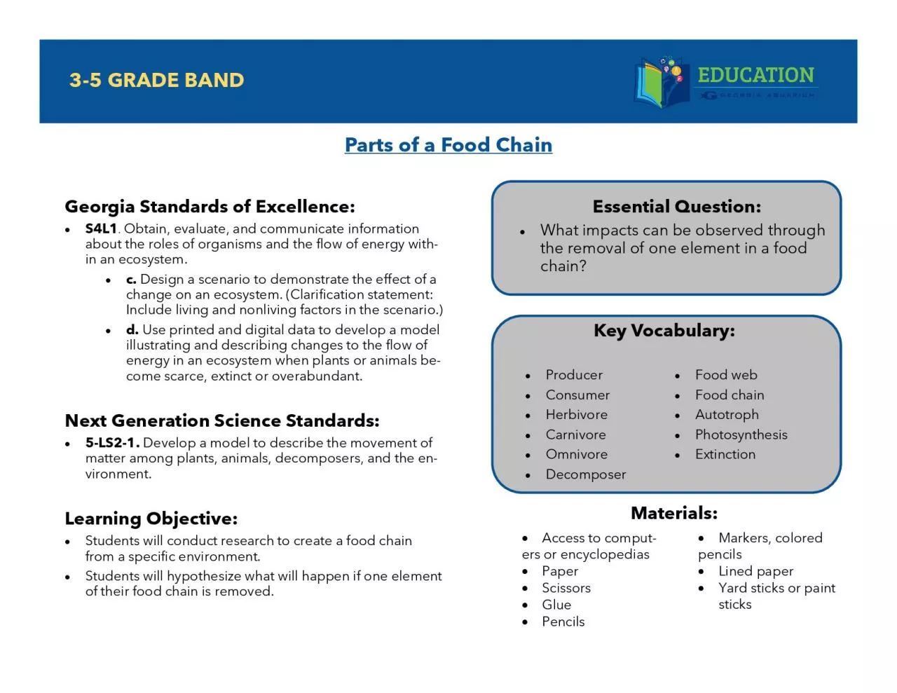 PDF-5 GRADE BAND