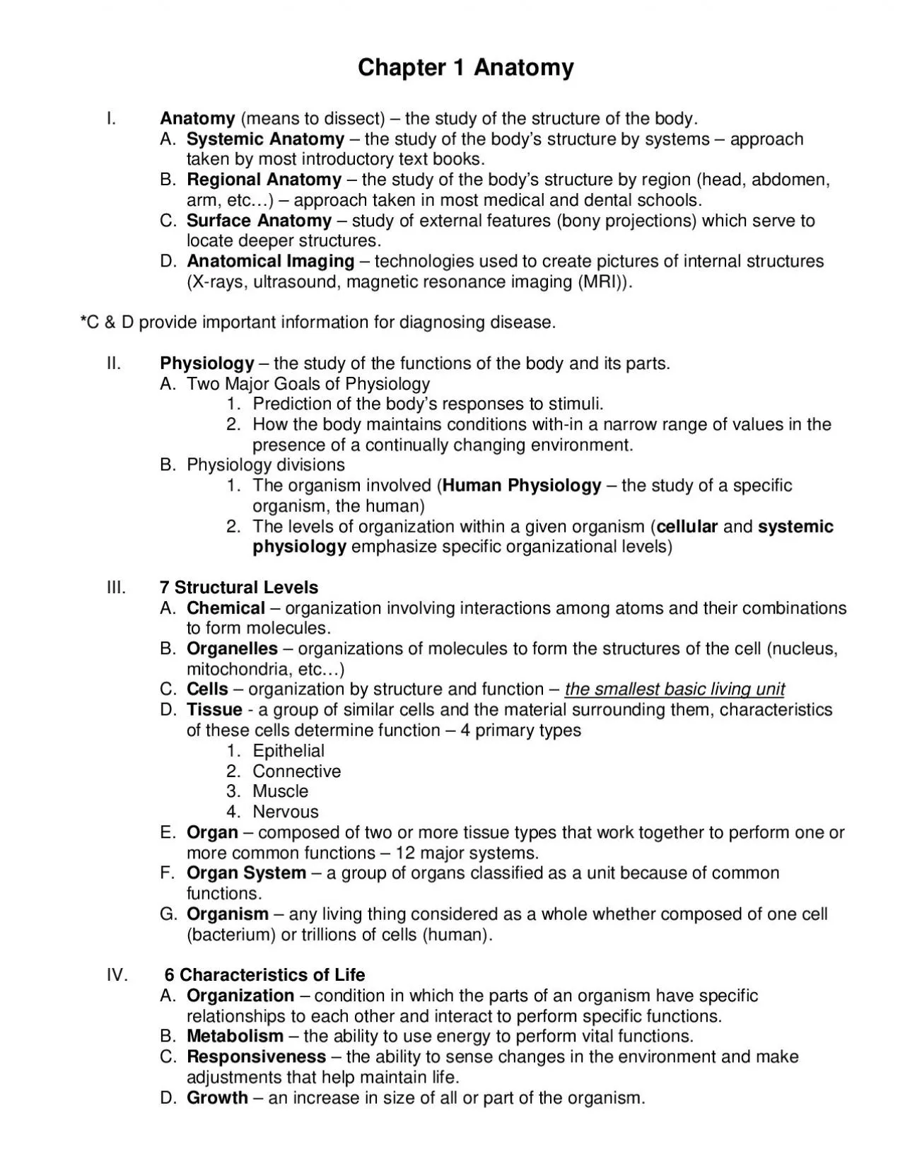 PDF-Chapter 1AnatomyAnatomymeans to dissect the study of the structure of