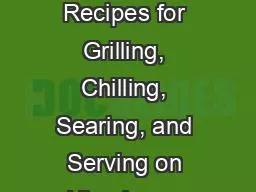 [READ] -  Salt Block Cooking: 70 Recipes for Grilling, Chilling, Searing, and Serving