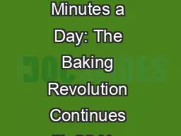 [DOWNLOAD] -  Gluten-Free Artisan Bread in Five Minutes a Day: The Baking Revolution Continues