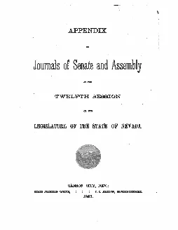 APPENDIXJournalsofSenateandAssemblyOVSTWELFTHSESSIONOWISKLEGISLATUREOF