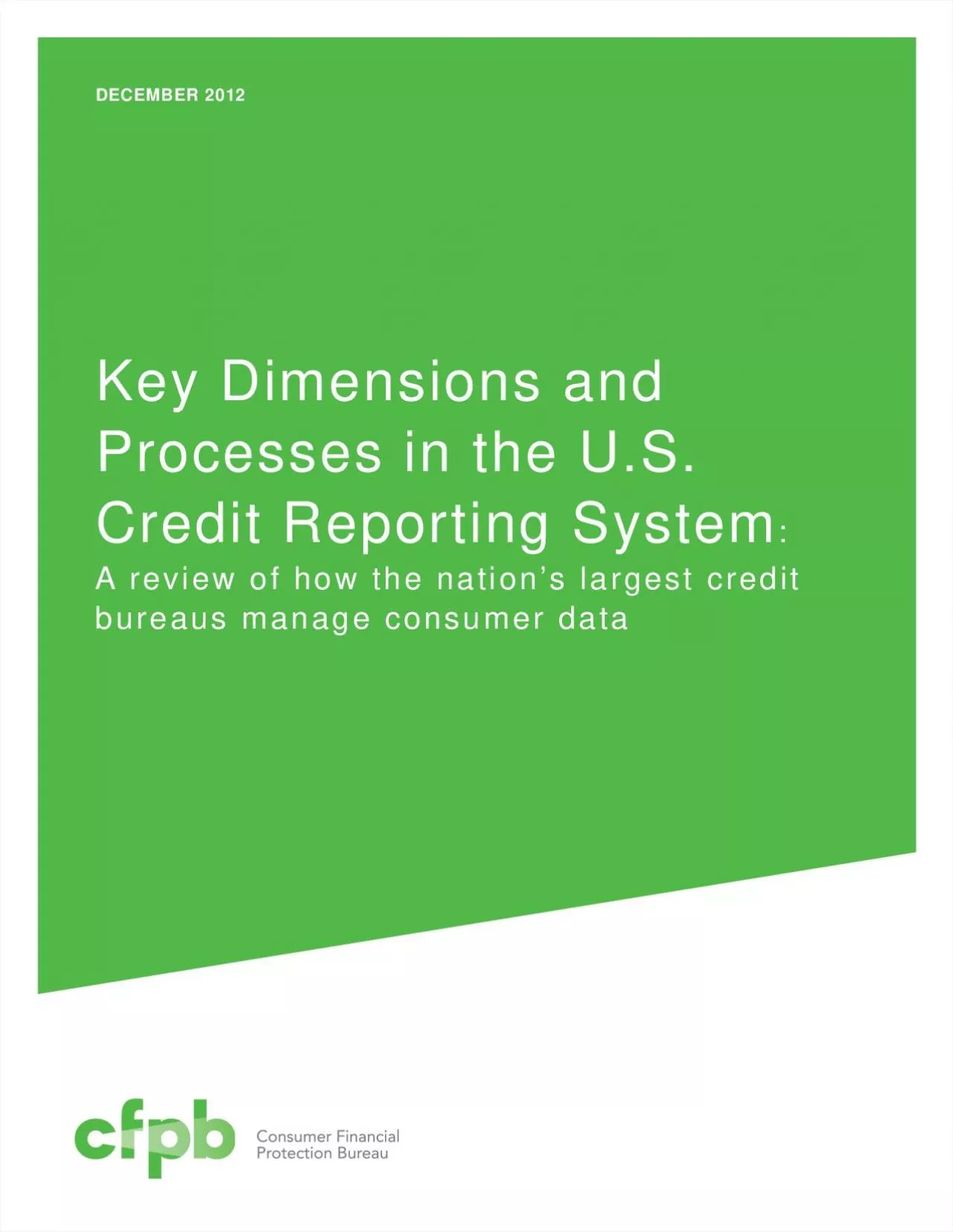 PDF-CONSUMER FINANCIAL PROTECTION BUREAU DECEMBER2012