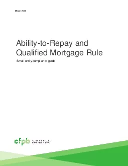 Qualified Mortgage Rule