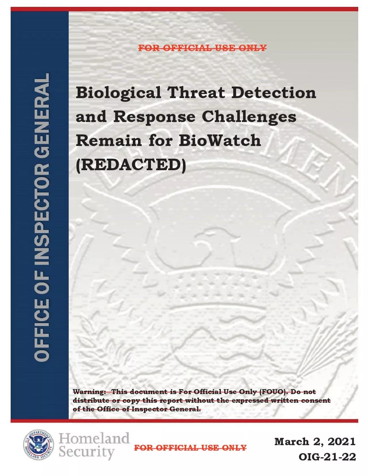 PDF-Biological Threat Detection and Response Challenges Remain for BioWatc