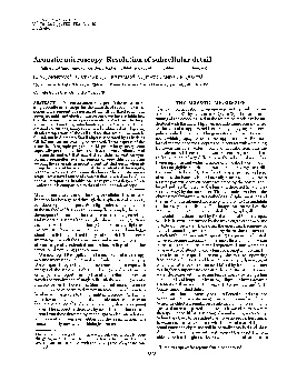 ProcNatiAcadSciUSAVol76No7pp33253829July1979BiophysicsAcousticmicrosc