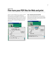 Adobe Acrobat Finetune your PDF les for Web and print