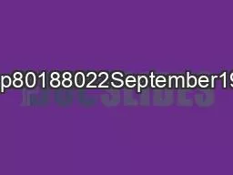 ProcNatlAcadSciUSAVol90pp80188022September1993BiochemistryApossiblero