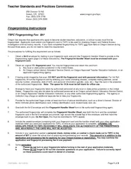 Teacher Standards and Practices Commission  Division S