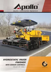 HYDROSTATIC PAVER FINISHER Quality Construction Equipm