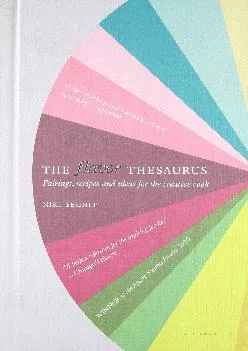 [EPUB] -  The Flavor Thesaurus: A Compendium of Pairings, Recipes and Ideas for the Creative