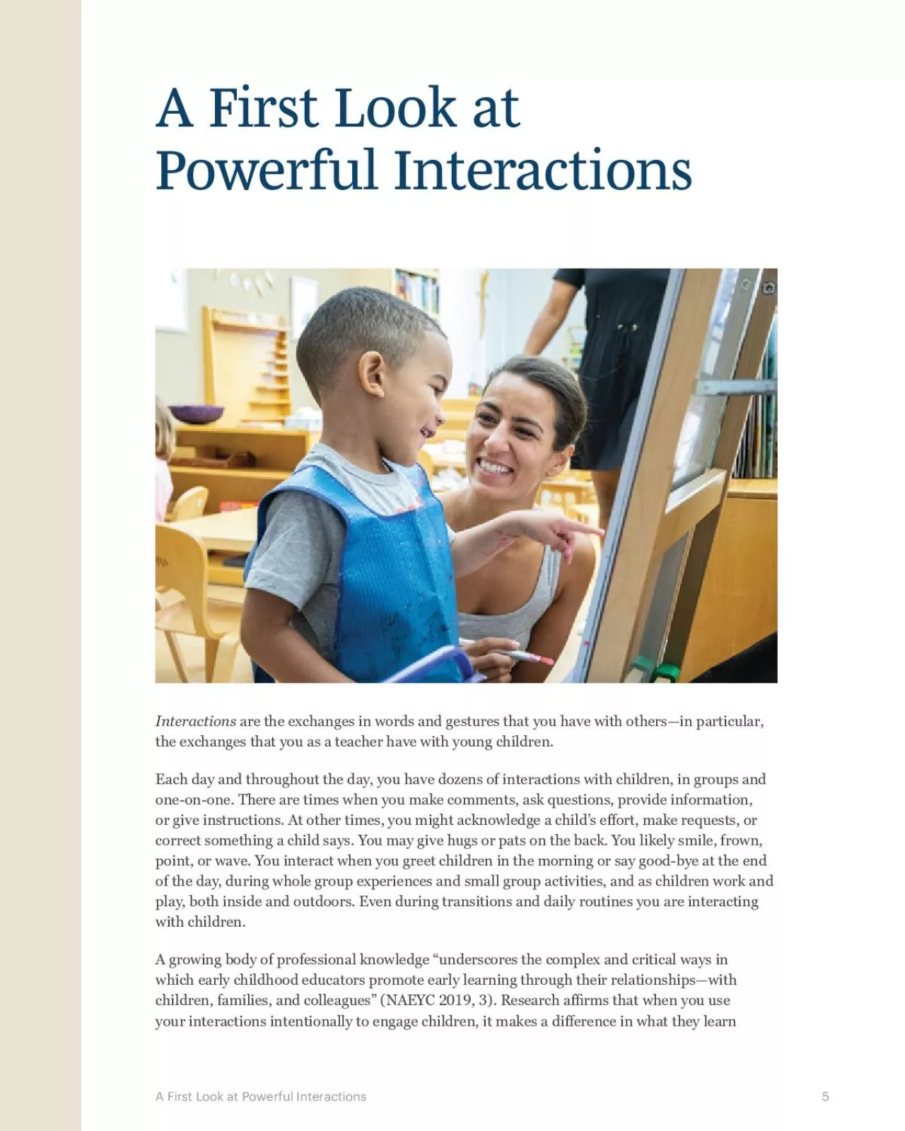 PDF-A First Look at Powerful Interactions