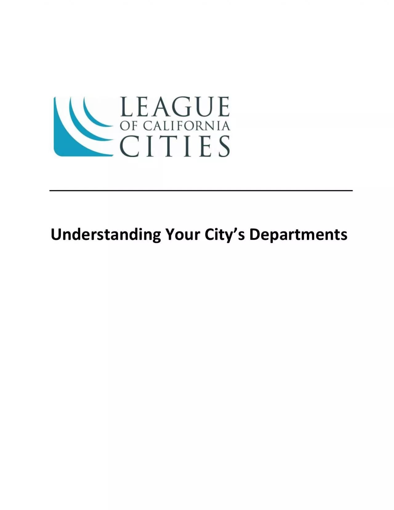 PDF-Understanding Your Citys Departments