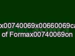 Cerx00740069x00660069cate of Formax00740069on