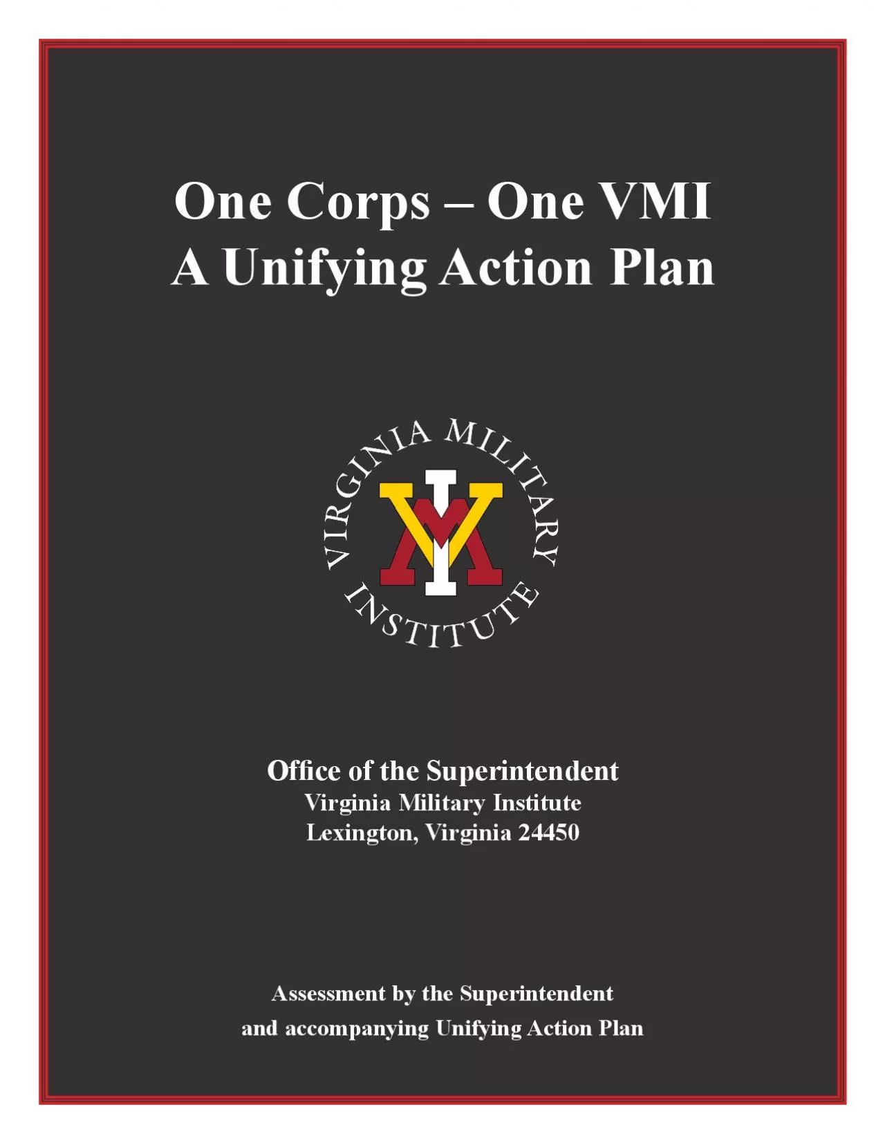 PDF-One Corps One VMI