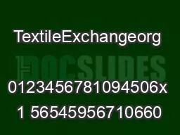 TextileExchangeorg  0123456781094506x 1 56545956710660