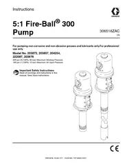 ZAC EN Instructions  FireBall  Pump For pumping noncor