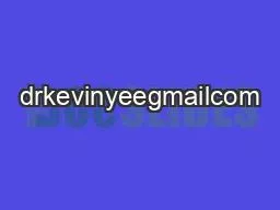 drkevinyeegmailcom