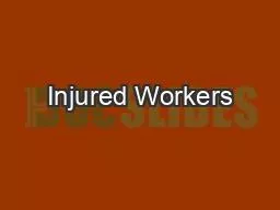 Injured Workers