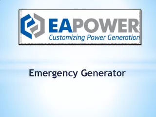 Portable Gas Power Generator