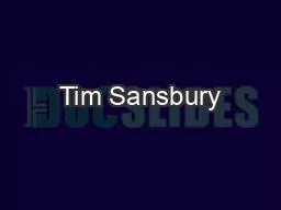 Tim Sansbury