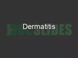 Dermatitis