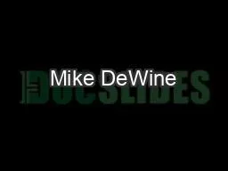 Mike DeWine