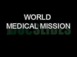 WORLD MEDICAL MISSION