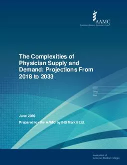 The Complexities of Physician Supply and Demand