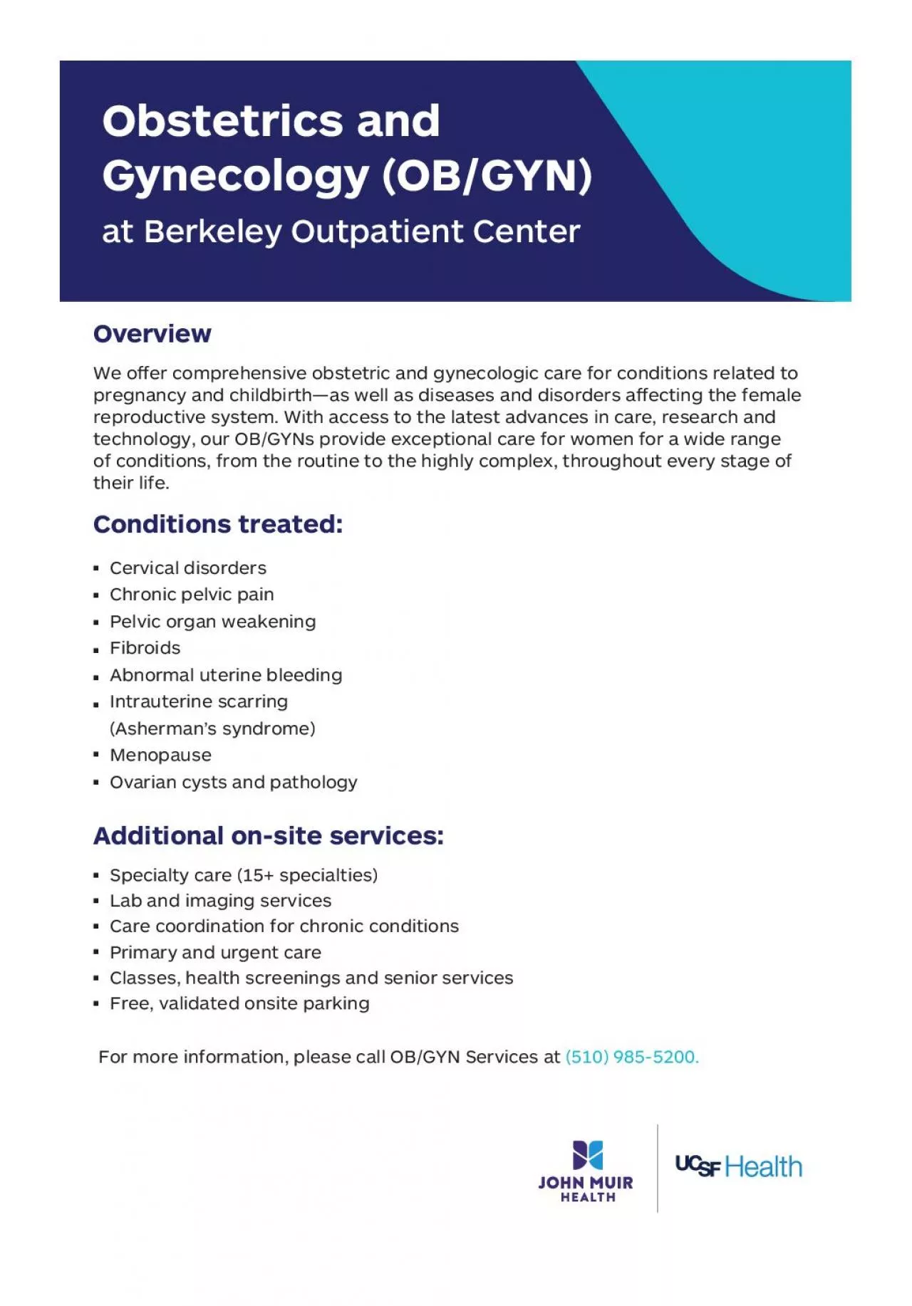 PDF-at Berkeley Outpatient Center