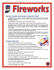 How have Indiana’s fireworks laws changed since 2006?How have Indiana’s fireworks