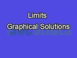 Limits Graphical Solutions