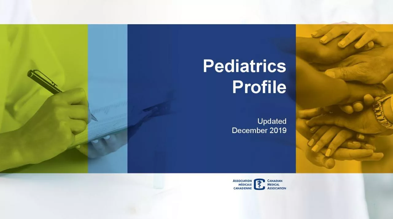 PDF-PediatricsProfileUpdated December 2019