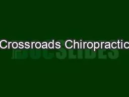 Crossroads Chiropractic