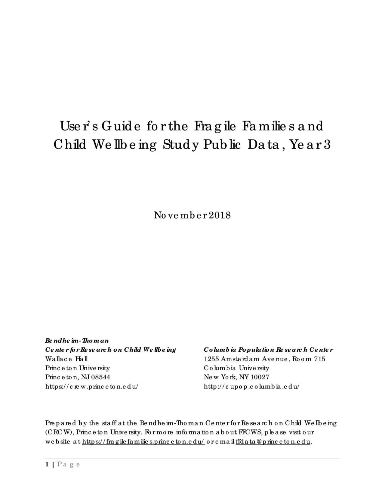 PDF-User146s Guidefor the Fragile Families and Child Wellbeing StudyPublic