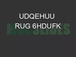 UDQEHUU RUG 6HDUFK