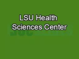 LSU Health Sciences Center