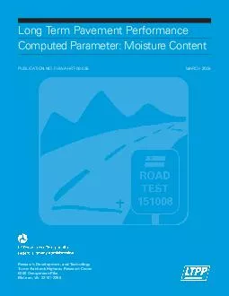 Research Development and TechnologyTurnerFairbank Highway Research Ce