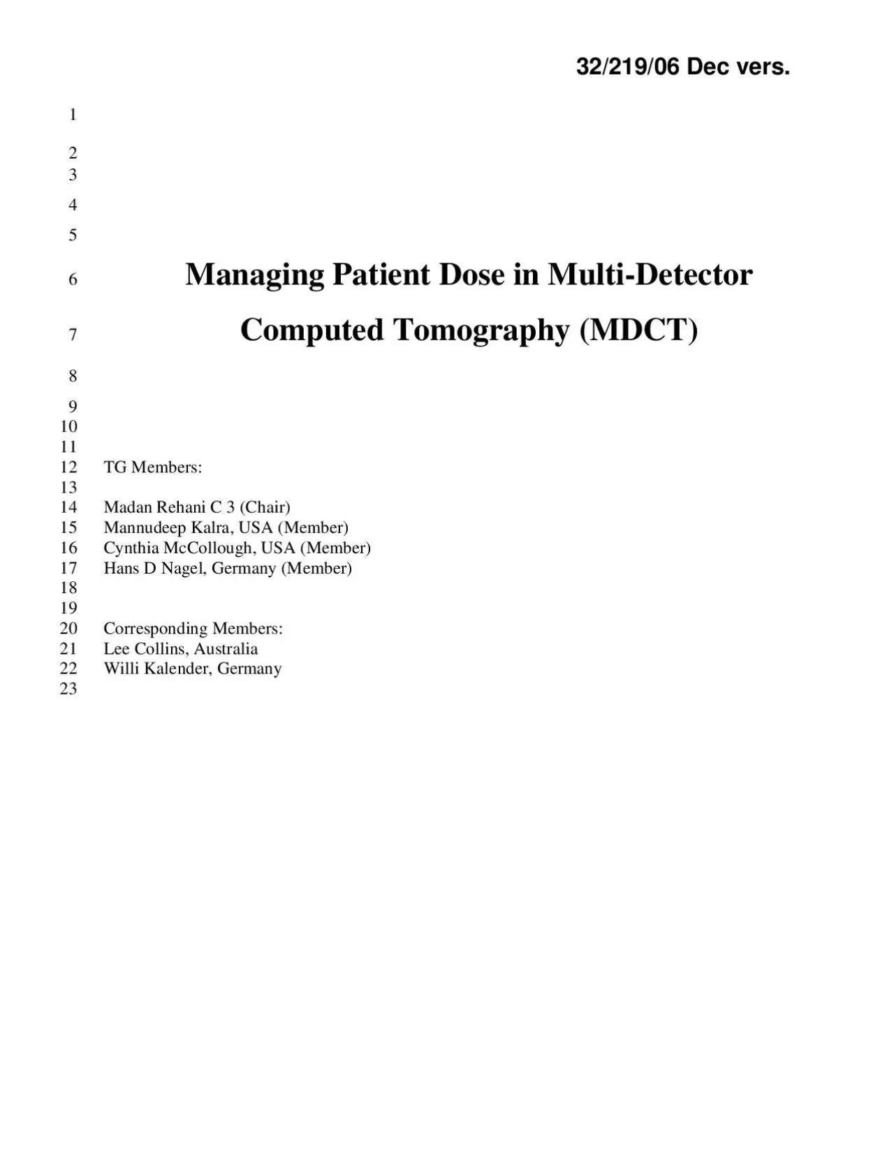 PDF-detector dimensions are normalized relative togantry The detector arra