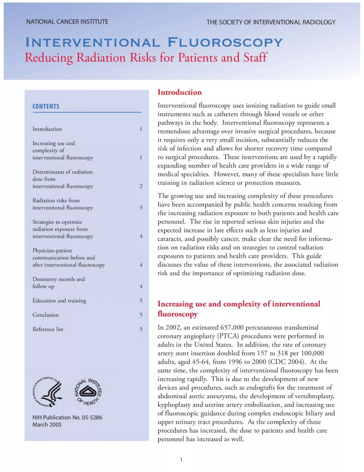 PDF-Interventional fluoroscopy uses ionizing radiation to guide smallinstr