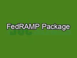 FedRAMP Package