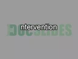 ntervention