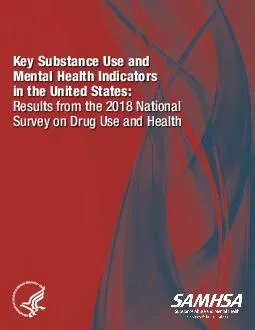 Key Substance Use and Survey on Drug Use and Health