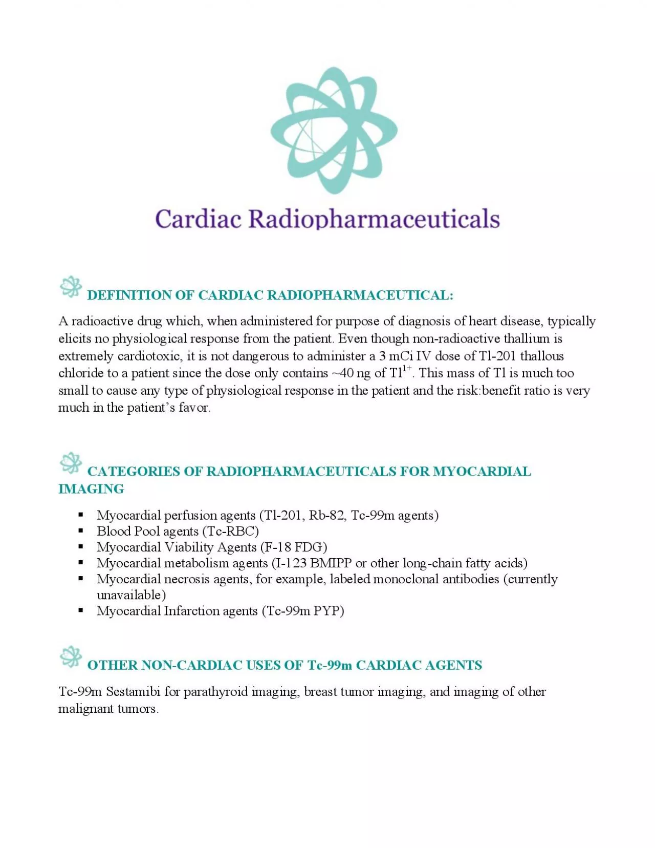 PDF-Radiation dosimetry is a consideration since there are beta particles